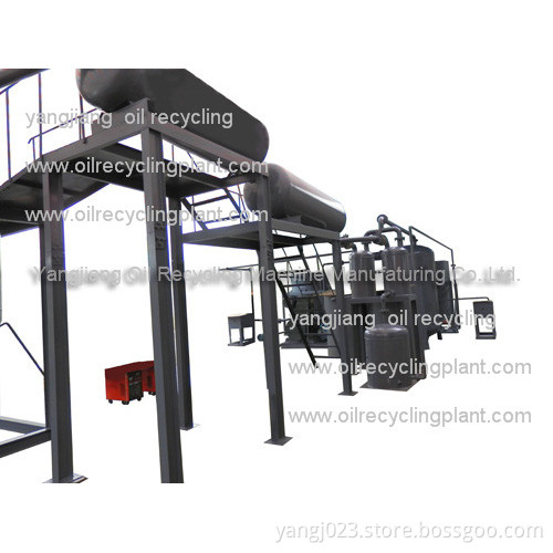 Black Used Engine Oil Recycling system